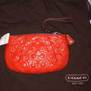 Coach wristlet